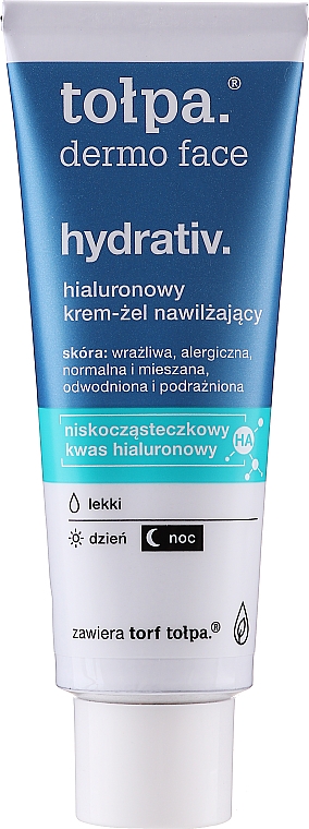 Klärendes Feuchtigkeitsgel für ölige und unreine Haut - Tolpa Dermo Face Hydrativ Light Moisturizer Relaxing Cream — Bild N3