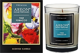 Duftkerze - Areon Home Perfumes Premium Fine Tobacco Scented Candle  — Bild N2