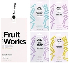 Set - Fruit Works Head To Toe Treatment Wheel Gift Set (f/mask/2x20ml + h/boost/20ml + body/scrub/mask/20ml) — Bild N1