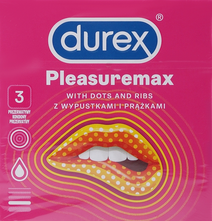 Kondome 3 St. - Durex Pleasuremax — Bild N1