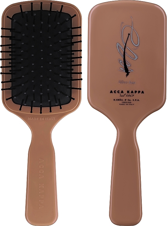 Mini-Haarbürste braun - Acca Kappa Midi Paddle Brush  — Bild N1