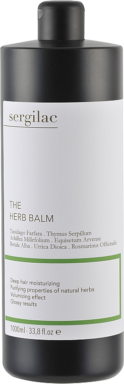 Conditioner-Balsam mit Kräutern - Sergilac The Herb Balm — Bild N1