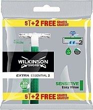 Düfte, Parfümerie und Kosmetik Einwegrasierer 5 +2 St. - Wilkinson Sword Extra 2 Essential Sensitive