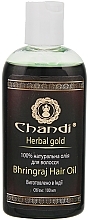 Düfte, Parfümerie und Kosmetik 100% natürliches Öl für das Haar mit Eclipta Prostrata - Chandi Bhringraj Hair Oil