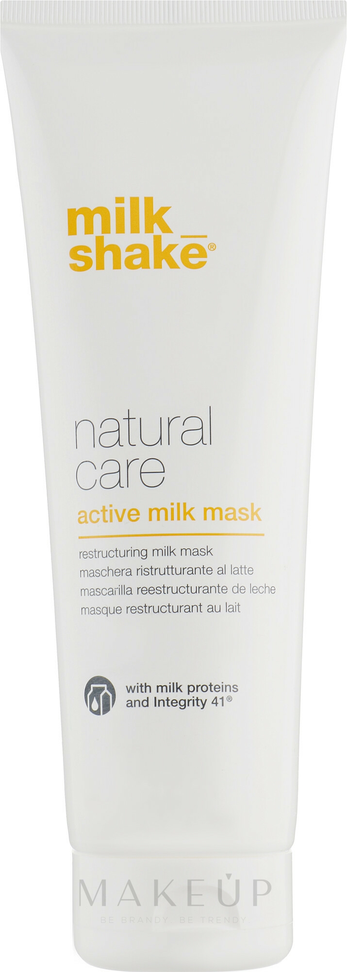 Reichhaltige Jogurtmaske für naturbelassenes und farbbehandeltes Haar - Milk Shake Natural Care Yogurt Mask — Bild 250 ml