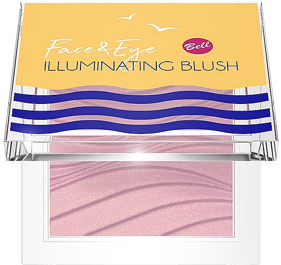 Rouge-Highlighter für Gesicht und Augen - Bell Sun Sea & Ice Cream Face & Eye Illuminating Blush — Bild N1