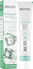 Feuchtigkeitsspendendes Anti-Falten Tagescreme-Fluid mit Hyaluronsäure SPF 15 - Revuele Hydralift Hyaluron Day Cream Fluid SPF 15 — Bild N2