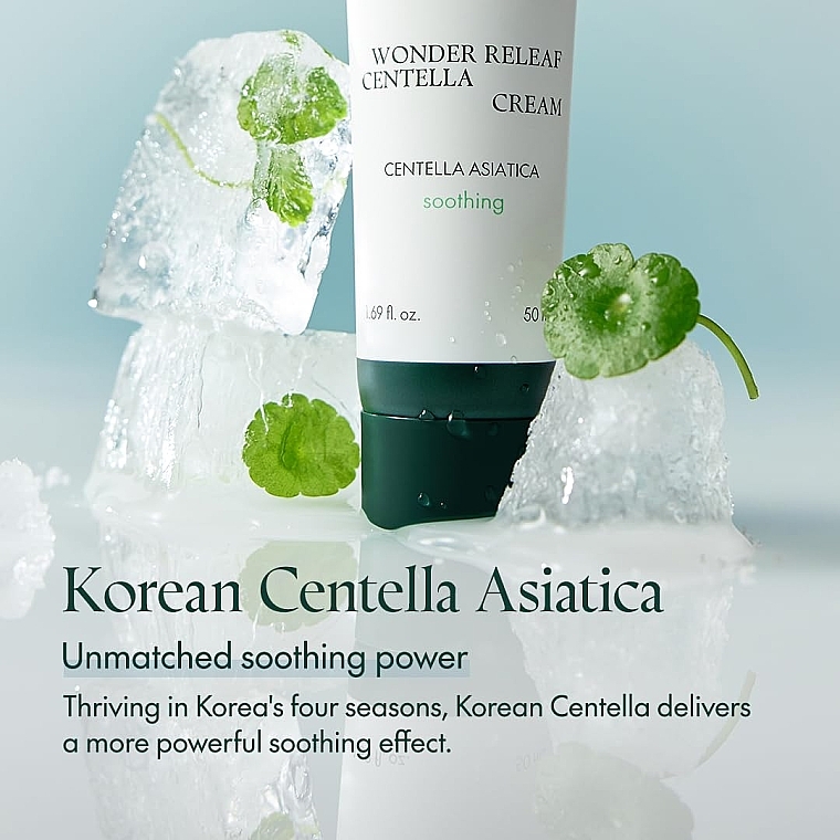 Beruhigende Gesichtscreme mit Centella Asiatica - Purito Seoul Wonder Releaf Centella Cream  — Bild N5