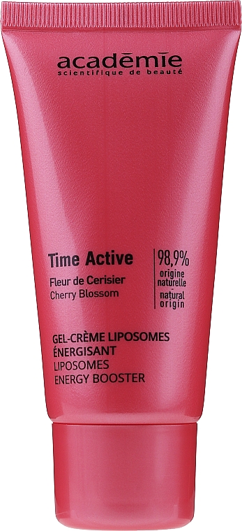 Gel-Creme für das Gesicht mit Kirschblüte - Academie Time Active Cherry Blossom Liposomes Energy Booster — Bild N1