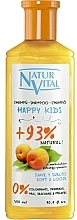 Sanftes Shampoo für Babys und Kinder mit Pfirsichextrakt - Natur Vital Happy Kids Hair Shampoo — Bild N1