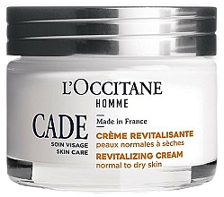 Düfte, Parfümerie und Kosmetik Revitalisierende Gesichtscreme für normale bis trockene Haut mit Bio-Wacholderöl und Bio-Sheabutter - L'Occitane Cade Revitalizing Cream