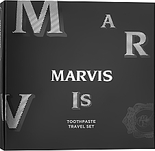 Düfte, Parfümerie und Kosmetik Zahnpflegeset - Marvis (Zahnpasta 25ml + Mundwasser 30ml + Zahnbürste 1 St.)