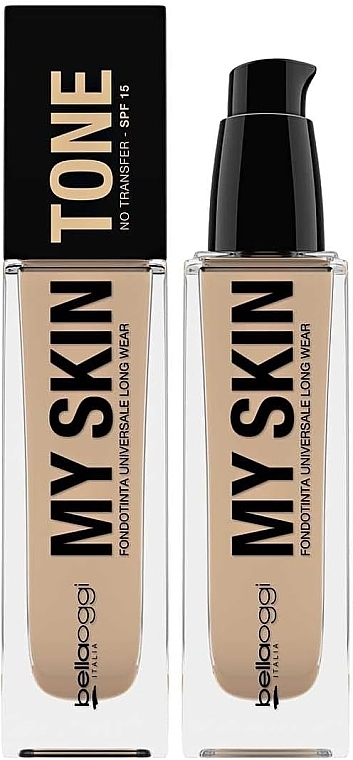 Foundation für das Gesicht - Bellaoggi My Skin Tone Foundation SPF 15 — Bild N1