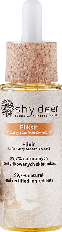 Gesichts-, Körper und Haarelixier für die Nacht - Shy Deer Elixir — Bild N1
