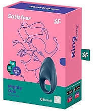 Vibrierender Penisring blau - Satisfyer Mighty One Vibrator Ring — Bild N3