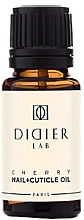 Öl für Nägel und Nagelhaut mit Kirsche - Didier Lab Nail + Cuticle Oil Cherry — Bild N1