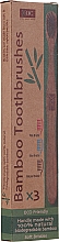Düfte, Parfümerie und Kosmetik Zahnbürsten aus Bambus 3 St. - Xoc Eco Friendly Soft Bristle Toothbrush