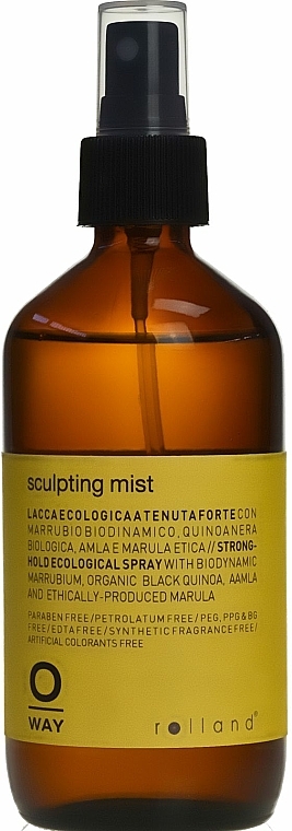 Öko-Spray starke Fixierung - Rolland Oway Sculpting Mist  — Bild N1