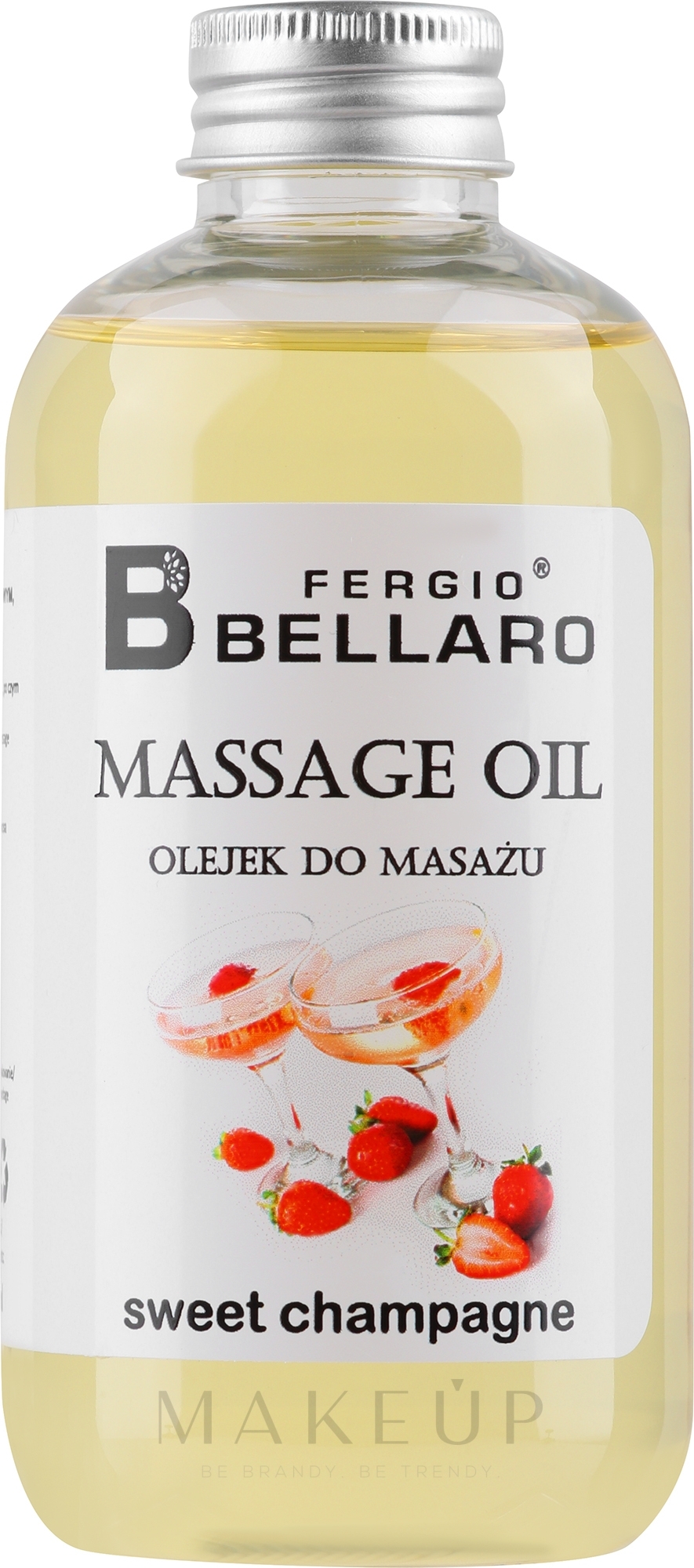 Massageöl mit Vitamin E und Arganöl - Fergio Bellaro Massage Oil Sweet Champagne — Bild 200 ml