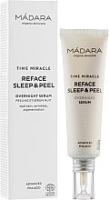 Düfte, Parfümerie und Kosmetik Intensive Nachtpflege Serum - Madara Cosmetics Time Miracle Reface Sleep & Peel