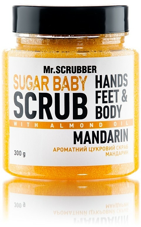 Zuckerpeeling für den Körper Mandarin - Mr.Scrubber Shugar Baby Hands Feet & Body Scrub — Bild N1