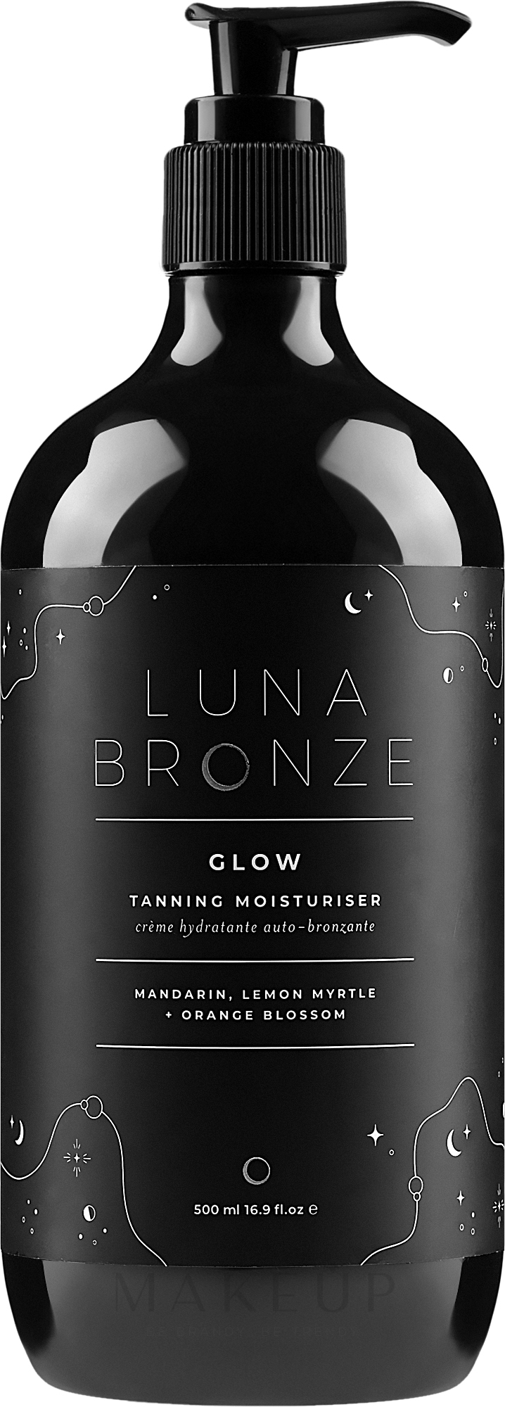 Delbdtbräunungslotion für den Körper - Luna Bronze Glow Gradual Tanning Moisturizer — Bild 500 ml