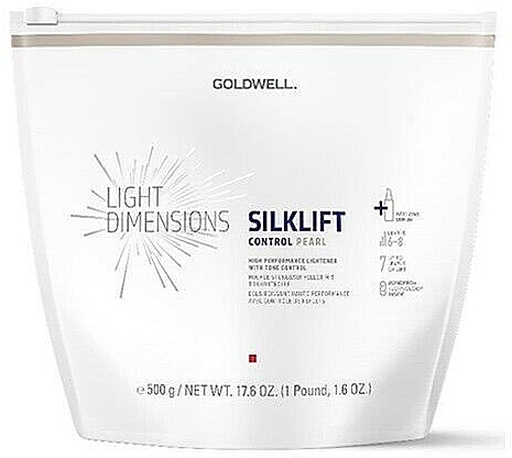 Haaraufhellungspulver - Goldwell Light Dimensions SilkLift Control Pearl Level 6-8 — Bild N1