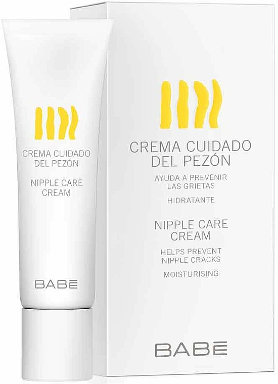 Pflegende Brustwalzencreme - Babe Laboratorios Nipple Care Cream