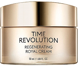 Düfte, Parfümerie und Kosmetik Straffende und feuchtigkeitsspendende Gesichtscreme mit Peptiden - Missha Time Revolution Regenerating Royal Cream
