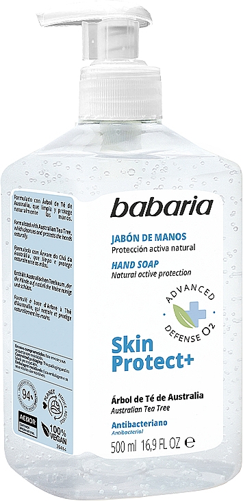 Handseife - Babaria Skin Protect+ Hand Soap — Bild N1