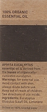 Massageöl mit Eukalyptus - Apivita Aromatherapy Organic Eucalyptus Oil  — Bild N3