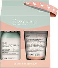 Set - Baylis & Harding The Fuzzy Duck Cotswold Spa Luxury Mood Boosting Duo Gift Set (sh/gel/100ml + h/cr/50ml) — Bild N1