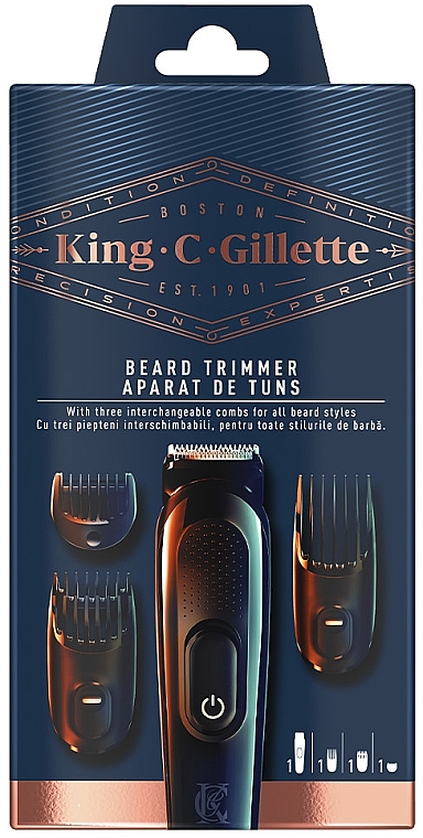Bartschneider - Gillette King C. Gillette Beard Trimmer — Bild N1
