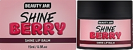 Lippenbalsam Shine Berry - Beauty Jar Shine Berry Lip Balm  — Bild N2