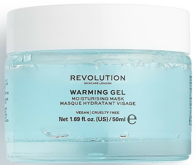 Feuchtigkeitsspendende Gesichtsmaske - Makeup Revolution Skincare Warming Gel Moisturising Face Mask — Bild N1