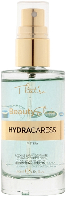 Feuchtigkeitsspendende Spray-Lotion für Gesicht und Dekolleté - That's So Beauty Hydra Caress — Bild N1