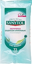 Düfte, Parfümerie und Kosmetik Desinfektionstücher mit Eukalyptusduft 36 St. - Sanytol