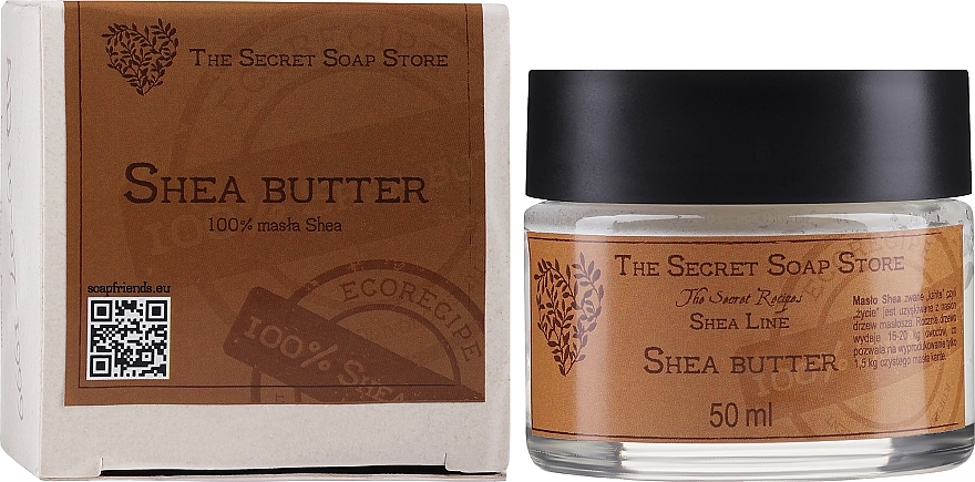 Kosmetische Shea-Butter - Soap&Friends Shea Line Shea Butter (Einmachglas) — Bild N1