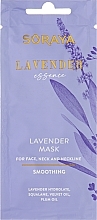 Düfte, Parfümerie und Kosmetik Beruhigende Anti-Aging Maske für Gesicht, Hals und Dekolleté mit Lavendelextrakt - Soraya Lavender Essence