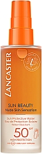 Düfte, Parfümerie und Kosmetik Sonnenschutzspray - Lancaster Protector Solar Sun Beauty Sun Protective Water SPF50