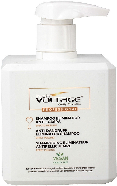 Anti-Schuppen Shampoo  - Voltage Anti-Dandruff Eliminator Shampoo Effect Peeling — Bild N1