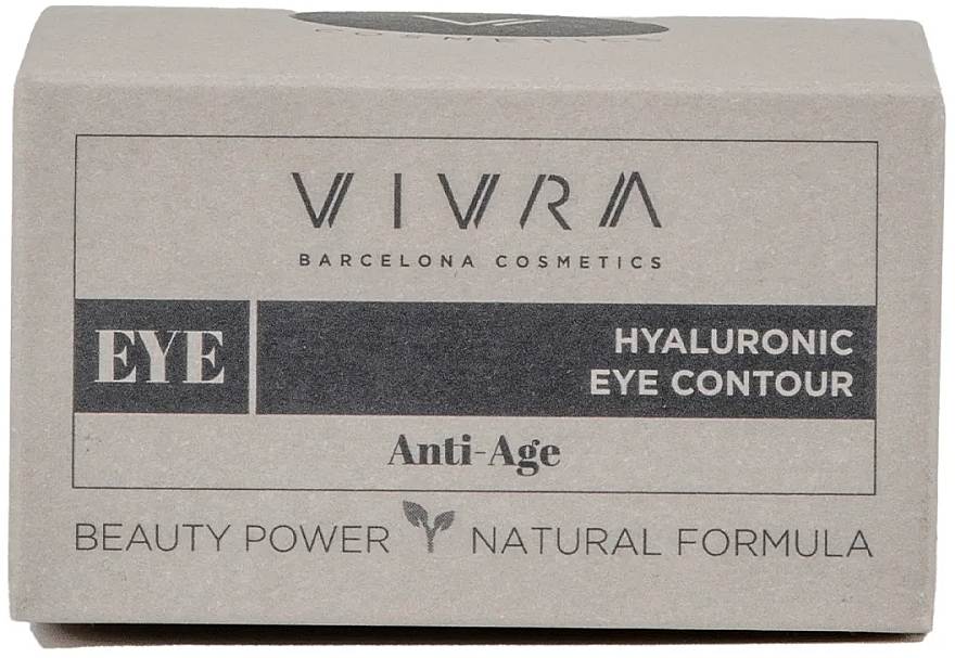 Augenpartiecreme - Vivra Hyaluronic Eye Contour Anti-Age — Bild N2