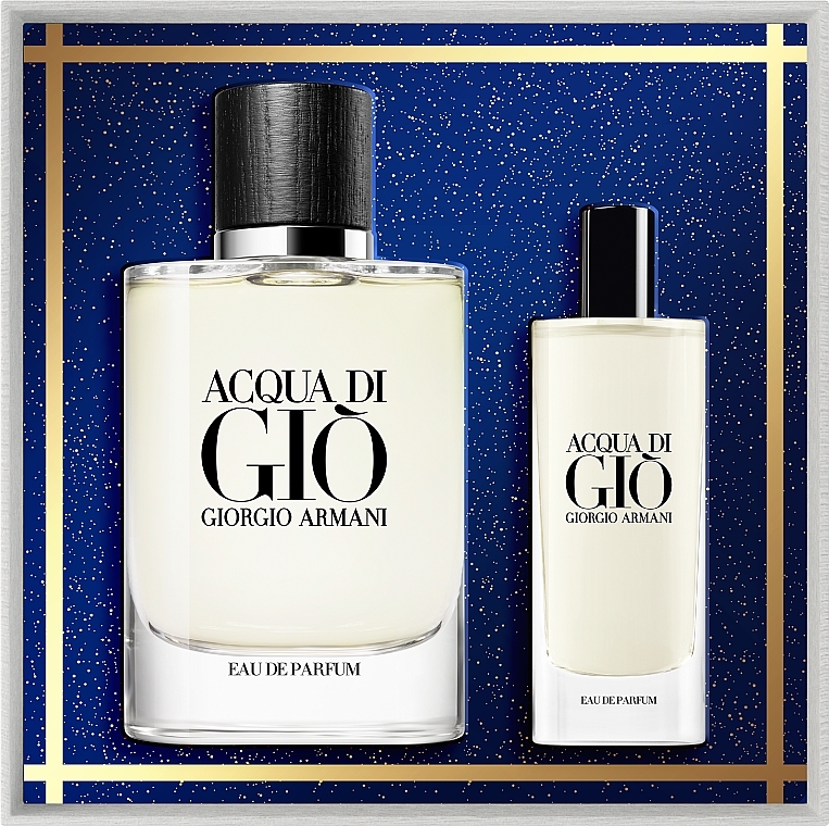 Giorgio Armani Acqua Di Gio Eau De Parfum - Duftset (Eau de Parfum /75 ml + Eau de Parfum /15 ml) — Bild N3