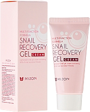 Düfte, Parfümerie und Kosmetik Leichtes Creme-Gel für das Gesicht mit Schneckensekret - Mizon Snail Recovery Gel Cream
