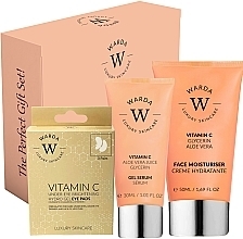 Düfte, Parfümerie und Kosmetik Set - Warda Brightening Boost Gift Set (serum/30ml + cr/50ml + eye/pads/3pcs)