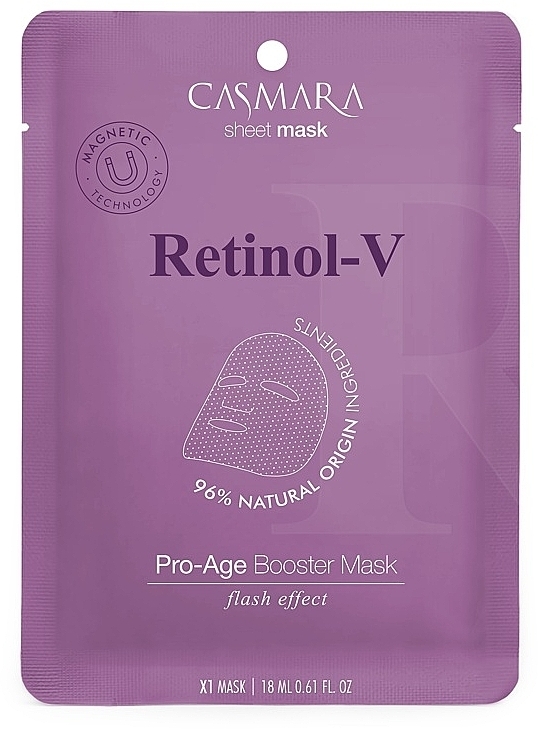 Maske-Booster mit Retinol - Casmara Retinol-V Pro-Age Booster Mask — Bild N2