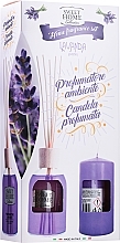Duftset - Sweet Home Collection Lavender Home Fragrance Set (Raumerfrischer 100ml + Duftkerze 135g) — Bild N1