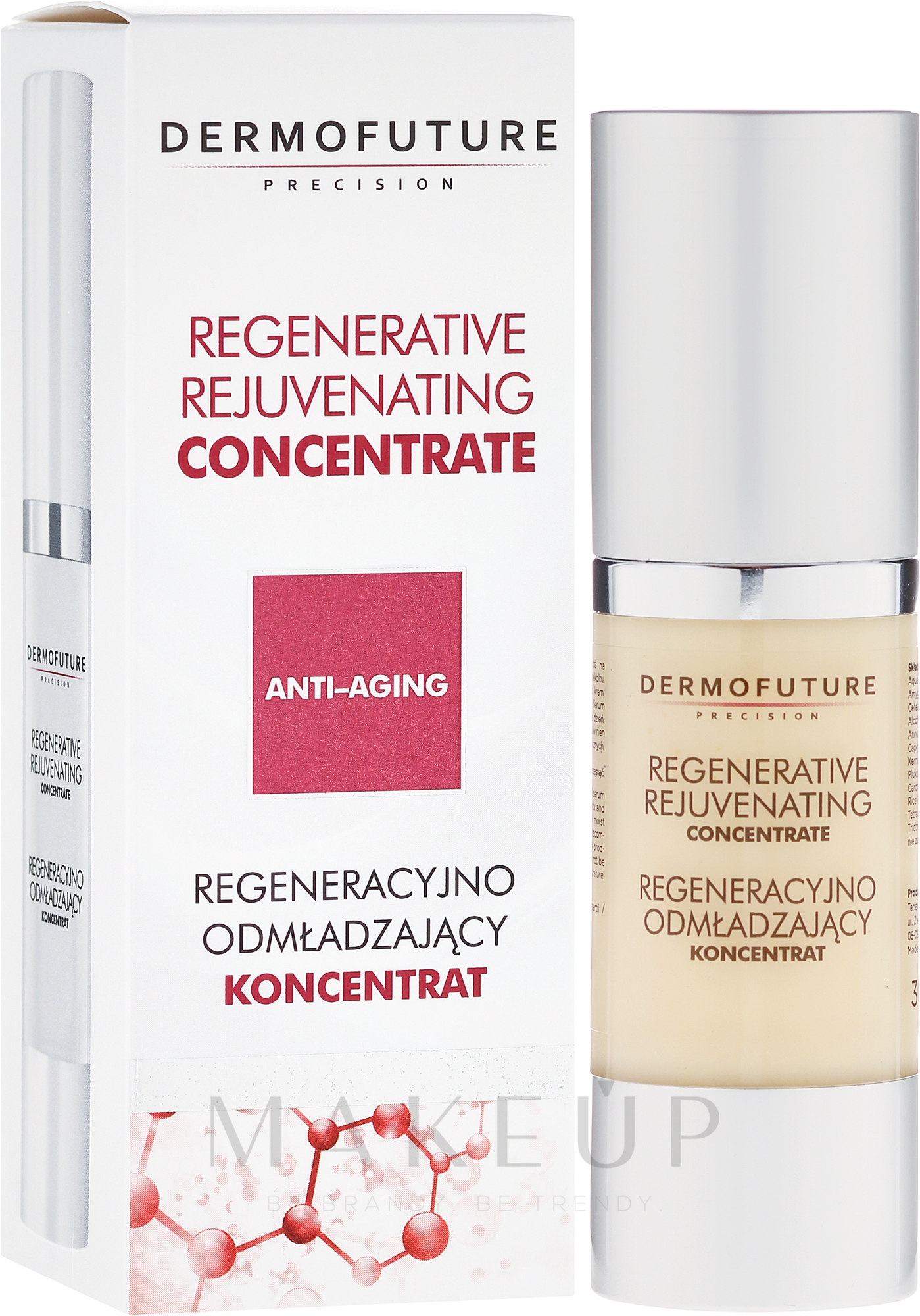 Regenerierendes Anti-Aging Gesichtskonzentrat mit Retinol, Coenzym Q10 und Seidenprotein - DermoFuture Regenerative Rejuvenating Concentrate — Bild 30 ml