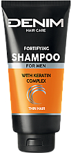Düfte, Parfümerie und Kosmetik Festigendes Shampoo für dünnes Haar mit Keratinkomplex - Denim Keratin Complex Shampoo