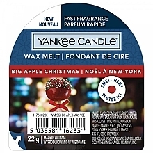 Duftwachs - Yankee Candle Wax Melt Big Apple Christmas  — Bild N1